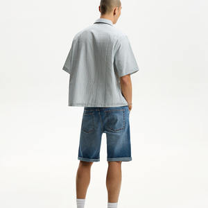 Nuevo Conjunto de Shorts de Verano para Hombre, 100% Algodón, Transpirable y de Estilo Casual para un Uso Cómodo - Product Image 4