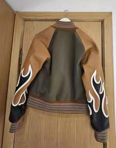 Vêtements d'extérieur Veste en cuir pour homme Gentleman Veste en cuir d'hiver à la mode Veste en cuir pour homme avec doublure en fourrure - Product Image 3