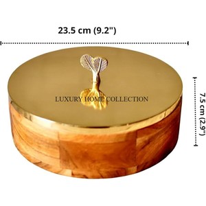 Durable High-quality Metal Roti <b>Box</b> <b>with</b> Airtight <b>Lid</b> Perfect for Keeping Chapatis Warm and Fresh for Hours - Product Image 4