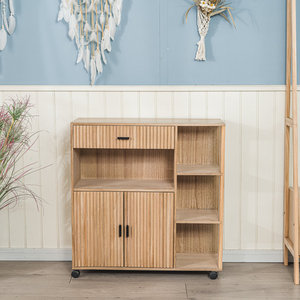 DreamCraft Wooden Utility <b>Table</b> for <b>Kitchen</b> <b>Islands</b> & Carts Vietnam Origin - Product Image 5