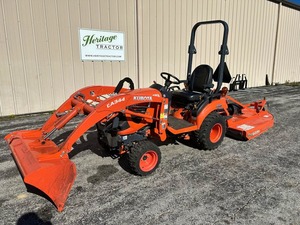 Tractor agrícola Kubota BX2380 duradero con cargador y retroexcavadora en venta - Product Image 5