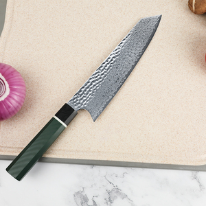 Venta al por mayor personalizado de calidad superior OEM Damasco cuchillo de Chef mango único profesional japonés de acero al carbono cuchillo de Chef de cocina - Product Image 4