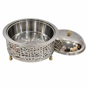 Olla de Acero Inoxidable de Lujo para Buffet, Calentador de Alimentos, Plato para Servir, Tapa Ecológica - Product Image 5