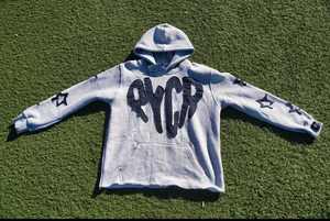 Al por mayor, personalizado, talla grande, 100% algodón, forro polar con lavado ácido, cortavientos, de invierno, informal, liso, con capucha, ropa deportiva para hombre, con efecto desgastado - Product Image 4