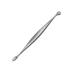 Curette chirurgicale sur mesure 170 mm 6.34 pouces Fig 1 Curette osseuse non stérile réutilisable ensemble d'instruments en acier métallique en gros - Product Image 3