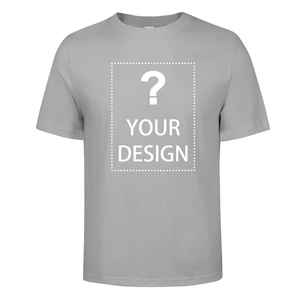 100% algodón personalizado hombres Casual sólido patrón bordado cuello Camiseta de manga corta talla grande Jersey transpirable diseño impreso - Product Image 4