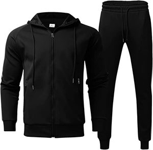 ชุดวอร์มผู้ชายไซส์ใหญ่คุณภาพสูง ผลิตจากผ้าฝ้ายฟลีซ 100% เป็นมิตรกับสิ่งแวดล้อม รับผลิตตามแบบ - Product Image 3