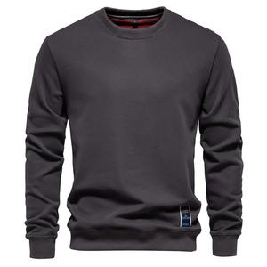 Sweat-shirt respirant de haute qualité pour hommes personnaliser en gros chemises décontractées pour hommes 100% sweats élégants en coton biologique - Product Image 1