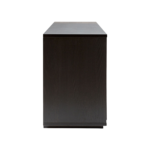 Mueble de TV Moderno de Madera Maciza con Gran Espacio de Almacenamiento, Diseño Minimalista, Consola Multimedia para Sala de Estar - Product Image 3