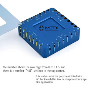 ชุดเครื่องมือเจาะกระดูกสำหรับการผ่าตัดฝังรากฟันเทียม MEDICAB คุณภาพสูง ผลิตจากไทเทเนียม พร้อมระบบนำทาง  ประกอบด้วยหัวเจาะ ตัวล็อค และคู่มือการใช้งาน ระดับพลังงาน A+ - Product Image 6