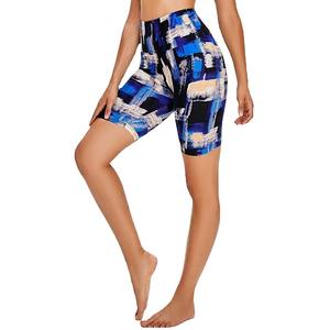 Venta caliente yoga botín pantalones de cintura alta sin costuras apretados pantalones cortos de yoga al por mayor gimnasio fitness desgaste pantalones cortos - Product Image 5