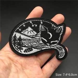 2025 nuevo estilo bordado de chenilla de hierro, diseño personalizado, tela hecha a máquina, parches bordados con forma de flor para sombreros - Product Image 6