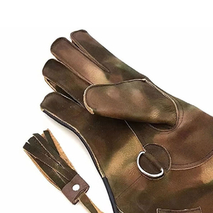 Aigle de forêt sur mesure oiseaux piège à animaux en cuir personnalisé aigle oiseaux fauconnerie gants ennemis adultes - Product Image 4