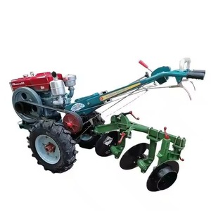 Venta con Descuento de Motocultor Rotatorio Agrícola Usado de Dos Ruedas, Multiusos, a Gasolina, de 10HP-25HP con Motor y Bomba en Existencia - Product Image 1