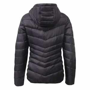 2024 chaqueta acolchada de alta calidad para mujer con logotipo personalizado Bubble Crop Top abrigos Acolchados transpirables - Product Image 2