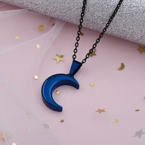 Blue Moon Urn Necklaces <b>for</b> <b>Ashes</b> Stainless Steel Cremation Keepsake Urn <b>for</b> Human <b>Ashes</b> Memorial <b>for</b> Women Men Custom Size - Product Image 2