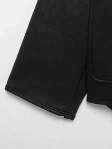 Unisex Vintage Faux <b>Shearling</b> <b>Jacket</b> Stand Long Sleeve Button-Up Chic Tops Outerwear Front Patch Pockets Stylish <b>for</b> <b>Men</b> Women - Product Image 5