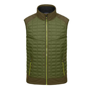 Haute qualité 2025 hiver sans manches bulle matelassé veste bouffante pour hommes respirant personnalisé bouffée gilet - Product Image 1
