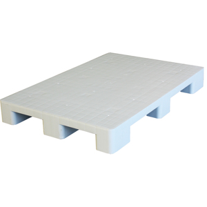พาเลทพลาสติก PJ ขนาด 100x120 ซม. สำหรับคลังสินค้า รับน้ำหนักมาก แบบหน้าเดียว สำหรับงานอุตสาหกรรม - Product Image 1