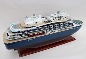 GIA NHIEN Fabricante Aprobado Diseño personalizado Modelo de MOQ bajo LE COMANDANT CHARCOT CRUISE SHIP Metal artesanal de alta calidad - Product Image 6