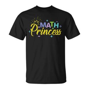 Maglietta Math Princess per ragazze, abbigliamento scolastico per bambini, design divertente - Product Image 3