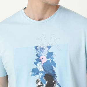 เสื้อยืดผ้าฝ้ายคลาสสิกสวมใส่สบายและนุ่มระบายอากาศได้ดีเสื้อยืดโลโก้ออกแบบได้ตามที่ต้องการ - Product Image 6