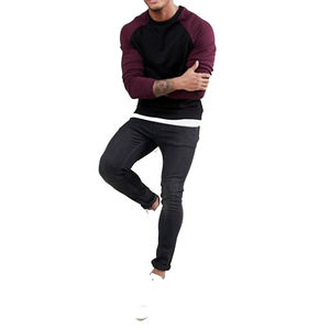 Sudaderas con capucha personalizadas de gran tamaño para hombre de cuello redondo liso de manga larga con cuello redondo de alta calidad en precio de venta completo con logotipo personalizado - Product Image 2