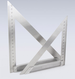 Righello triangolare in acciaio ROKTOOLS con goniometro e quadrante di posizionamento rapido - Product Image 2