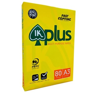 Top Quality IK Plus <strong>Multi</strong> Purpose Copy <strong>Paper</strong> <strong>A4</strong> Size 80GSM - Product Image 1
