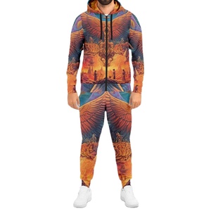 Nuevo chándal cortavientos de moda para hombre, raya reflectante de alta calidad sublimada para invierno, conjunto de patrón sólido transpirable 2026 - Product Image 3