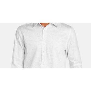 Camicia da Uomo Tallia Stampata con Bottoni, 100% Cotone Popeline, Vestibilità Slim, Colletto Rialzato, Anti-Piega, Taglia XX-Large (XL) - Product Image 2