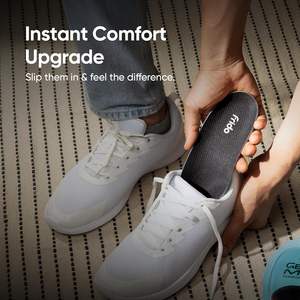 Plantillas de Espuma Viscoelástica de Máxima Comodidad Frido |   Comodidad unisex durante todo el día |   Absorción de Impactos Antideslizante |   Amortiguación Duradera y Suave para el Día a Día - Product Image 5