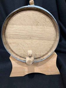 5L 10L 20L Litro Vino Roble Barril Licores Whisky Cerveza Almacenamiento DE EDAD Grifo inoxidable - Product Image 3