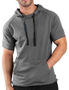 Sweat-shirt sans manches ajusté pour homme, vêtements de sport pour la musculation, conçu pour l'entraînement et la musculation - Product Image 1