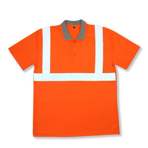 IGH sibility ivisibilidad Seflective aafety hirhirhirustom our OGO rotrotective hhort leeve is I is olo Hirt ututdoor orkwear - Product Image 4