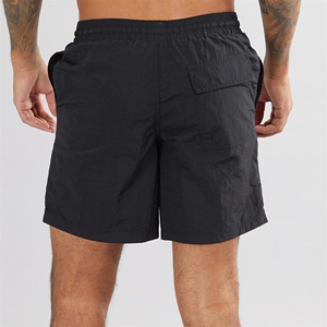OEM/ODM Premium Quality Summer Casual Wear Men's Shorts Breathable 100% <b>Cotton</b> Solid High Street DTG Logo Printed Hip Hop Shorts - Product Image 3