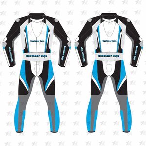 Traje de carreras de motos personalizable con características a prueba de viento y protección Fabricación profesional cómoda con logotipo personalizado - Product Image 5