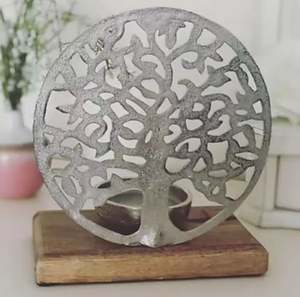 เชิงเทียนแบบกลวงสำหรับใส่เทียนทีไลท์ของตกแต่งบ้านงานเลี้ยงสังสรรค์วางบนโต๊ะของขวัญ - Product Image 4