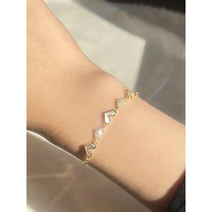 Bracciale cuore ascensore 925 Sterling Silver
