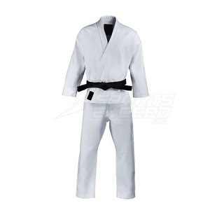 Uniforme de Karate de Manga Larga para Adultos, Ropa Deportiva de Alta Calidad, 100% Algodón, Tela de 220g, Logotipo Personalizado, para Todas las Temporadas - Product Image 1