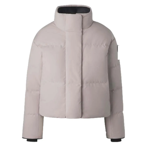 Veste bouffante réglable avec logo personnalisé, manches longues, fermeture éclair, respirant, coupe-vent, pour l'hiver, vêtements d'extérieur, vente en gros de polyester - Product Image 1