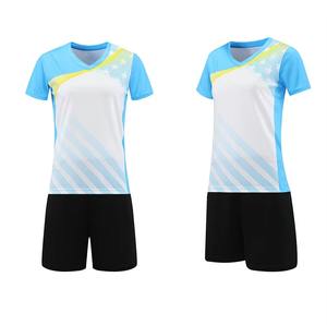 Compra al por mayor conjunto de uniformes de voleibol, uniforme de equipo personalizado para mujer, estampado por sublimación, uniforme transpirable de poliéster - Product Image 2