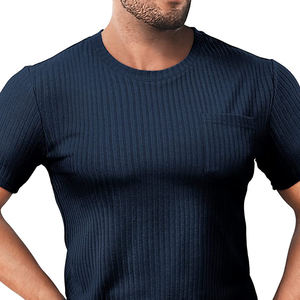 Camisetas personalizadas de alta calidad para hombre, ropa 100% de algodón, informal, lisa, de gran tamaño, venta al por mayor - Product Image 1