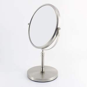 Beautifully Handcrafted Iron Frame Portable Metal Table <b>Top</b> Mirror High Quality Home Office Decoration Art Deco Bulk Supply - Product Image 4