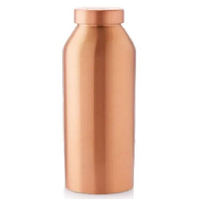 Botella de agua al vacío con aislamiento inoxidable de cobre metálico más vendida de la mejor calidad, vaso termo con botella con tapa