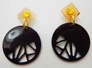 Luxury Women's Natural Horn Imitation <b>Pearl</b> Stud <b>Earrings</b> High Quality New Vintage Style Customized Color Size Jewelry for - Product Image 3