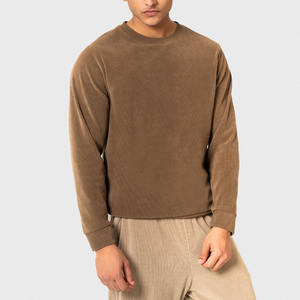 Nuevo Diseño, Mejores Sudaderas Básicas para Hombre, Sudadera Texturizada de Manga Larga para Hombre, MOQ Bajo, Sudaderas para Hombre a Precio de Mayoreo - Product Image 1