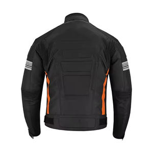 Piel de vaca 100% cuero moto Suite diseño personalizado proteger el cuerpo engranaje cómodo impermeable a prueba de viento traje de moto - Product Image 3