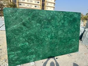 Verde Guatemala losas de mármol pulido espacios interiores para Hotel cocina comedor baño escalera Villa apartamentos - Product Image 3