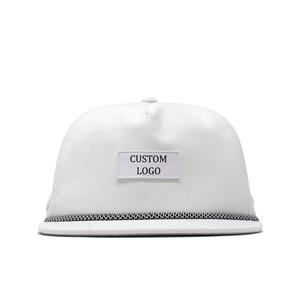Gorra de béisbol desgastada personalizada para hombre al por mayor, sombrero deportivo ajustable de algodón para exteriores con bordado a mano - Product Image 2